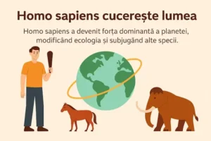 Homo sapiens cucerește lumea